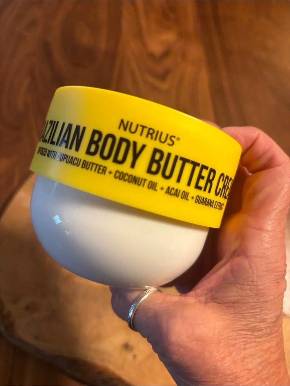 NEW. Brazilian Body Butter Cream - Yellow